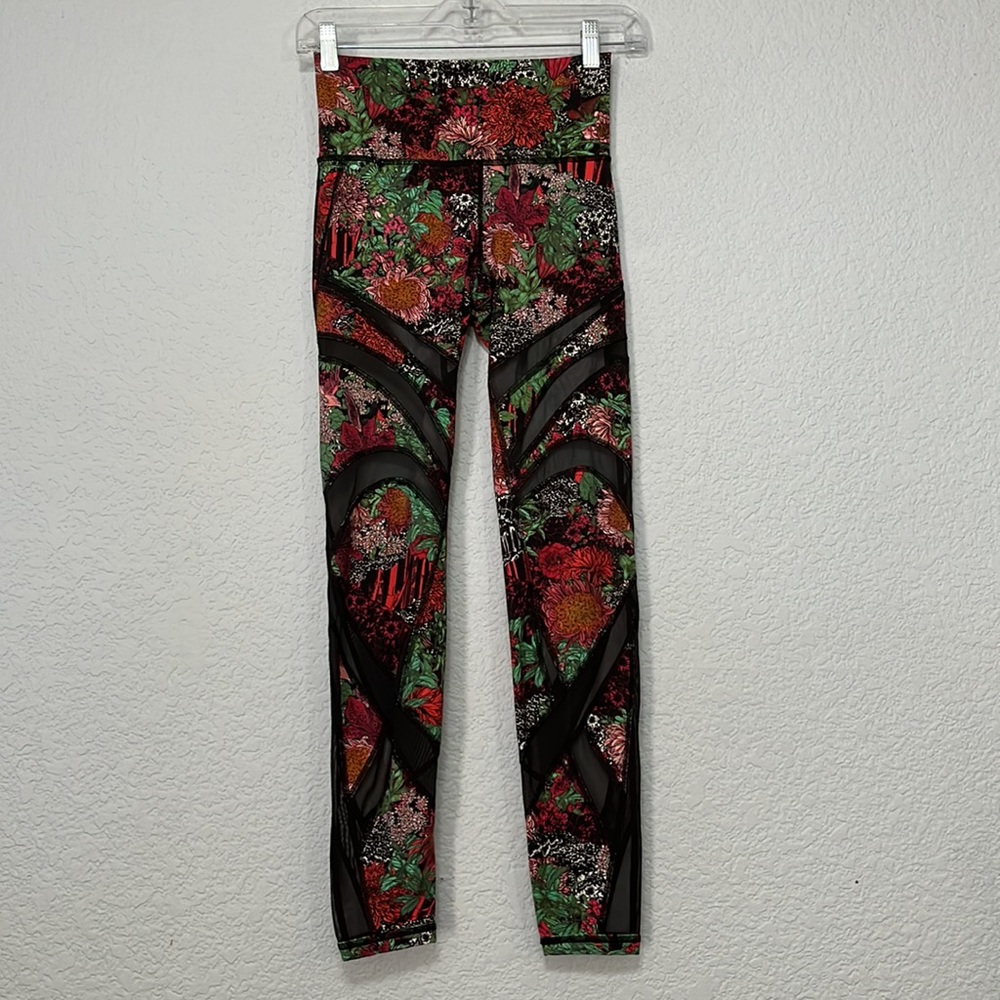 Lululemon Athletica Wunder Under Floral Leggings - Picture 5 of 16